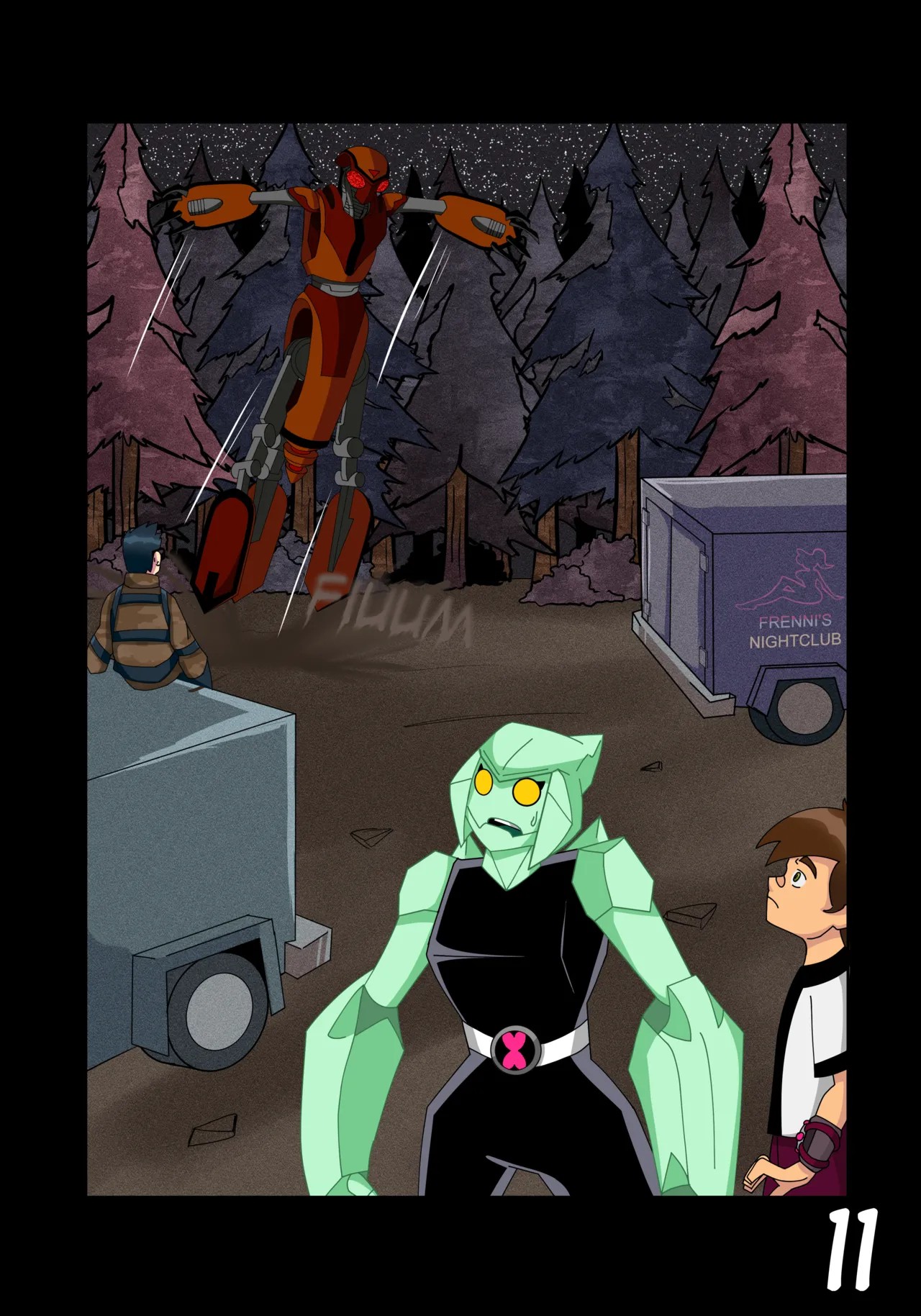 Ben 10: Chaquetrix Part 5 Hentai pt-br 12