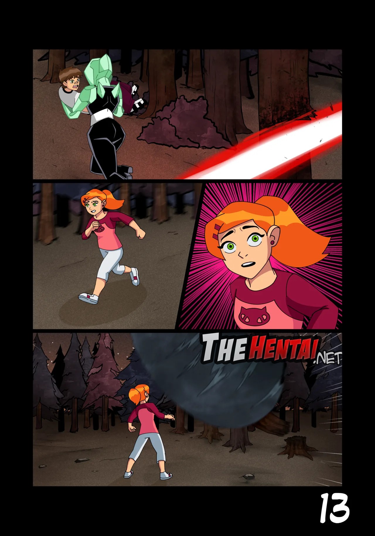 Ben 10: Chaquetrix Part 5 Hentai pt-br 14