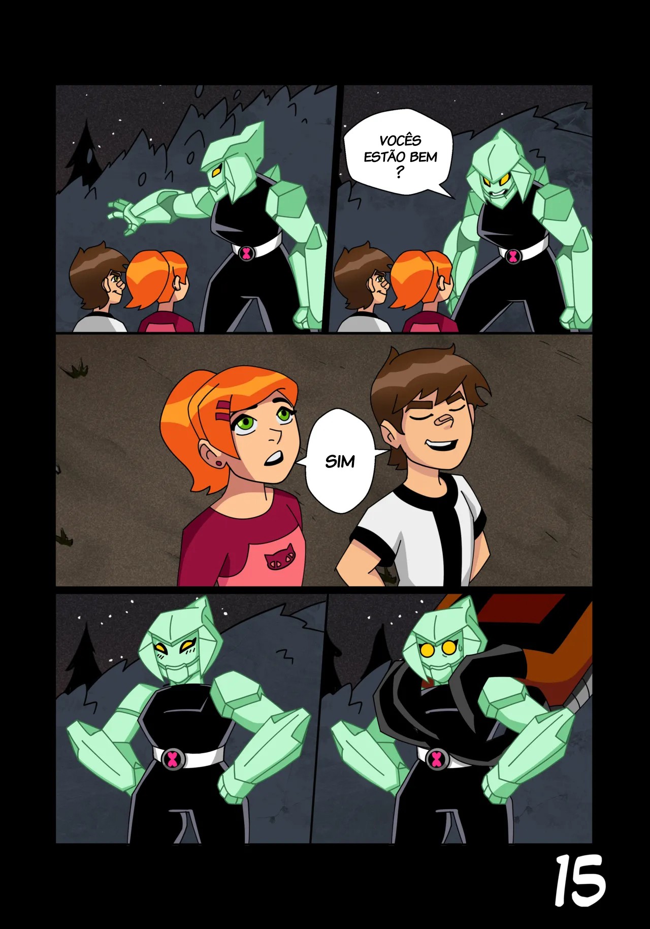 Ben 10: Chaquetrix Part 5 Hentai pt-br 16