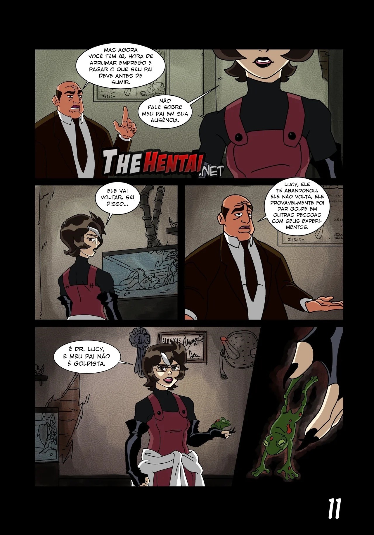 Ben 10: Chaquetrix Part 6 Hentai pt-br 12