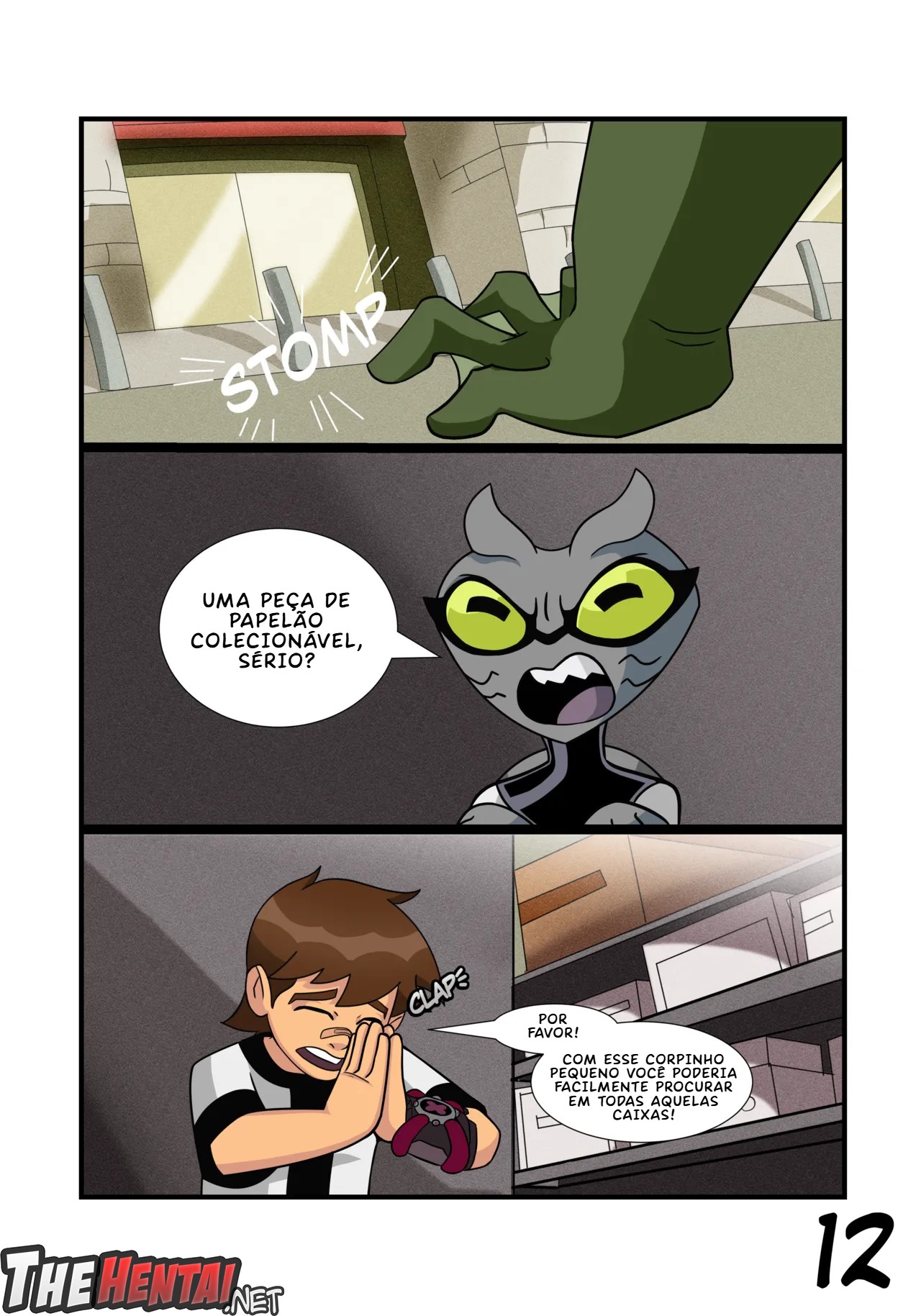 Ben 10: Chaquetrix Part 7 Hentai pt-br 13