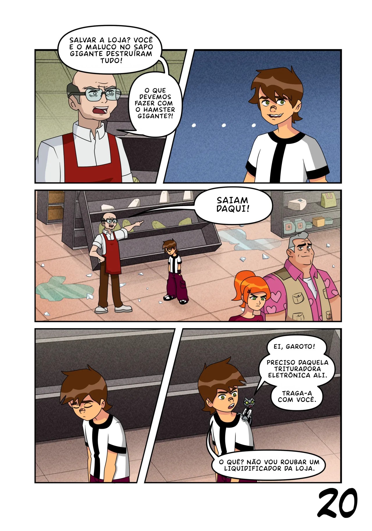 Ben 10: Chaquetrix Part 7 Hentai pt-br 21