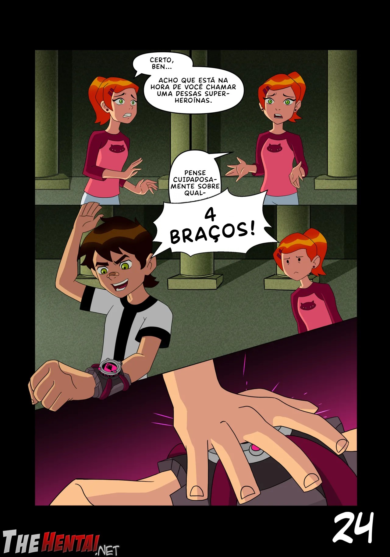 Ben 10: Chaquetrix Part 7 Hentai pt-br 25