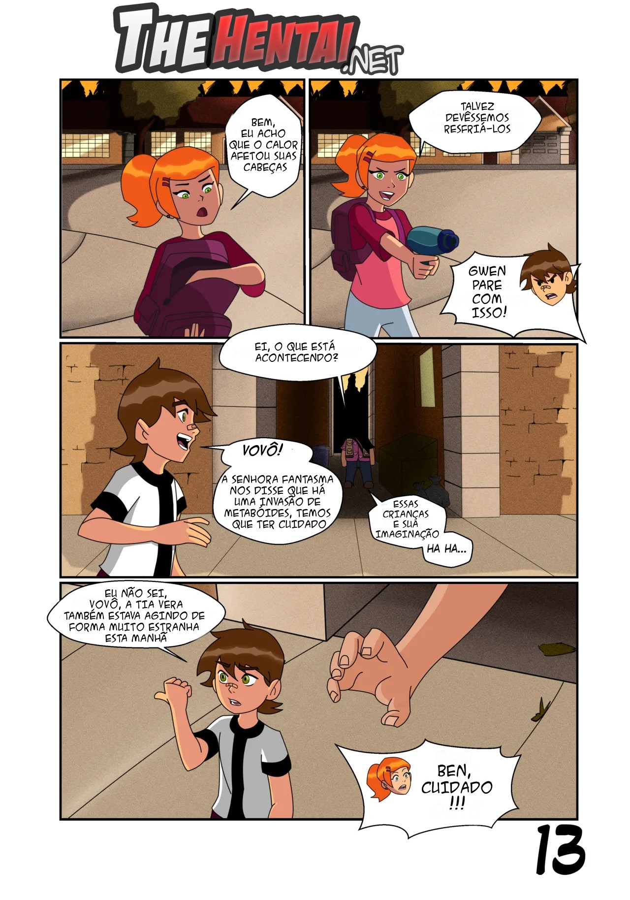 Ben 10: Chaquetrix Part 9 Hentai pt-br 14