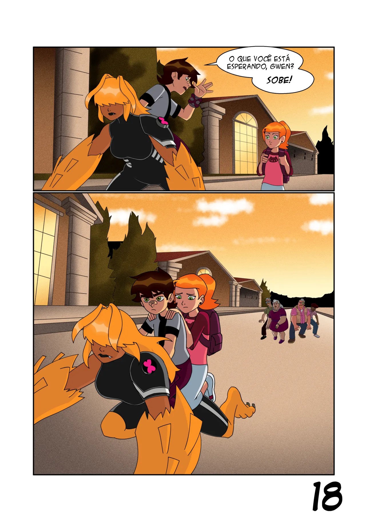 Ben 10: Chaquetrix Part 9 Hentai pt-br 19