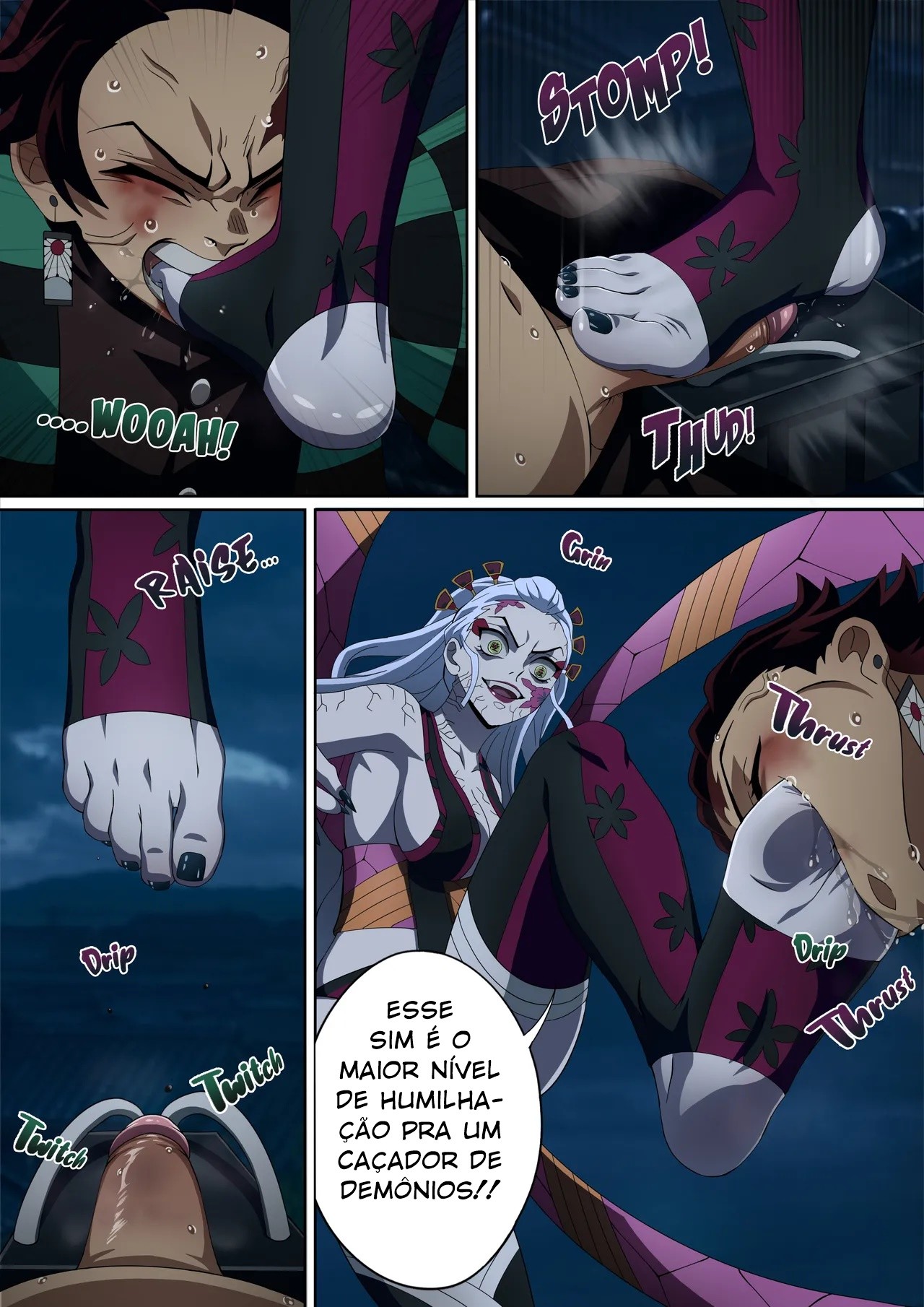 Daki's Blood Demon Art: Trample Hentai pt-br 16