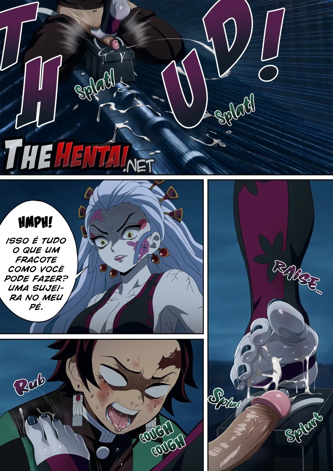 Daki's Blood Demon Art: Trample Hentai pt-br 18