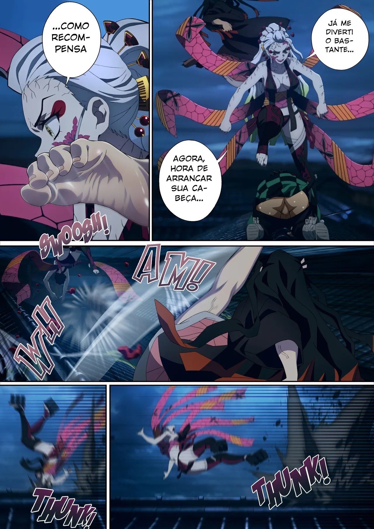 Daki's Blood Demon Art: Trample Hentai pt-br 19