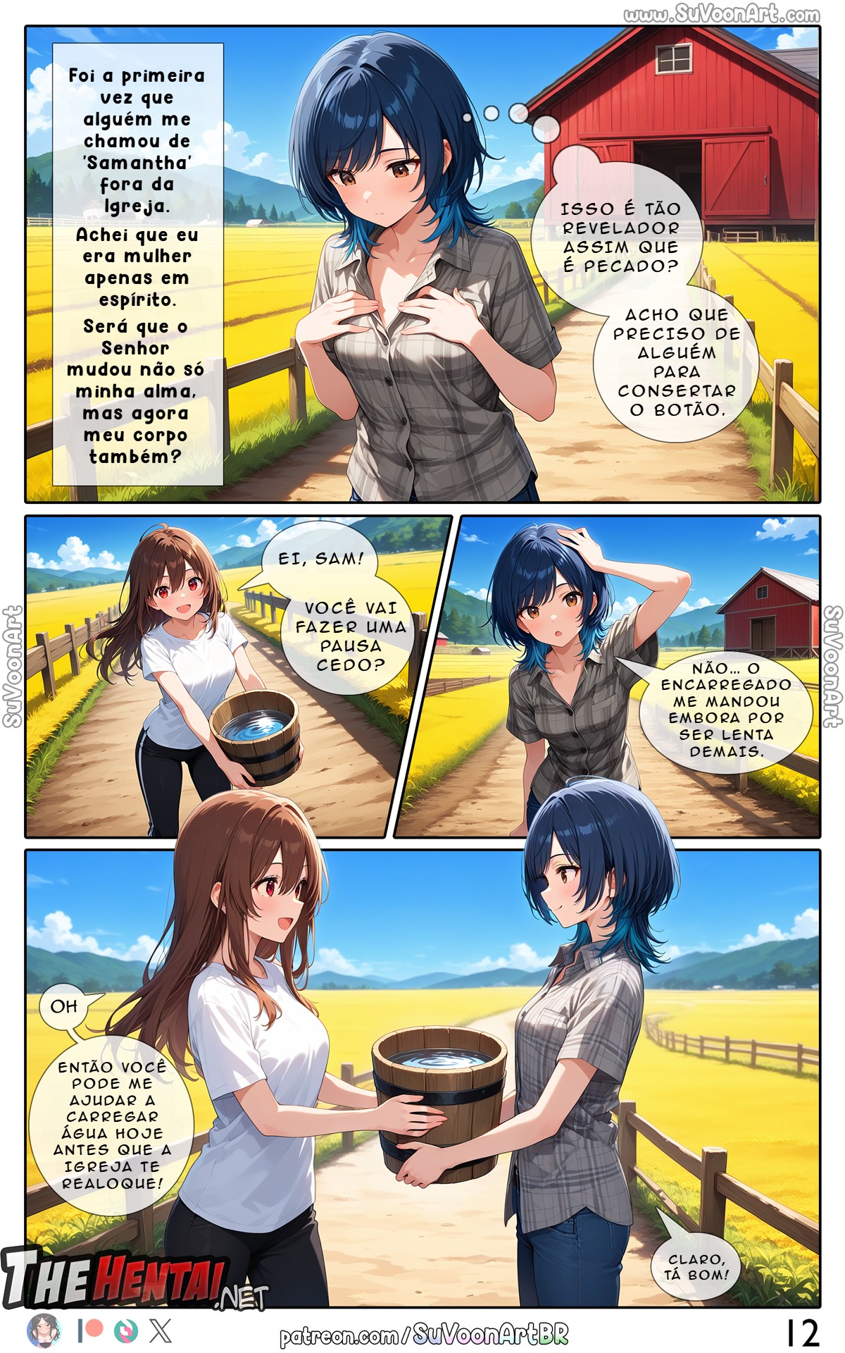 Embrace Your Faith Hentai pt-br 13