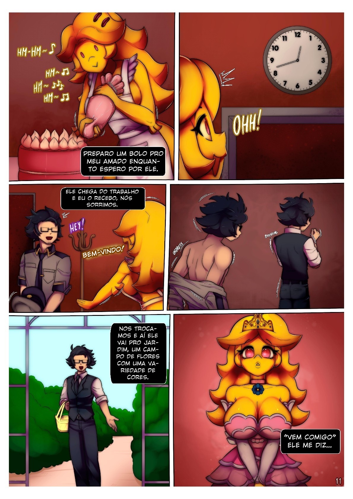 Fap Nights At Frennis Part 2 Hentai pt-br 14