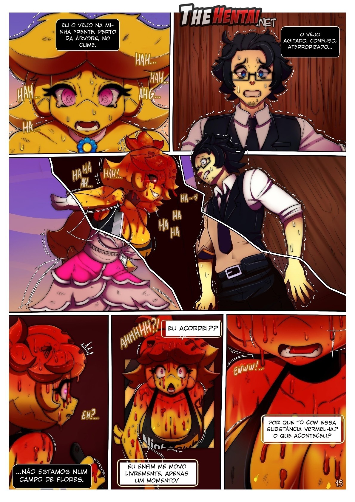 Fap Nights At Frennis Part 2 Hentai pt-br 18
