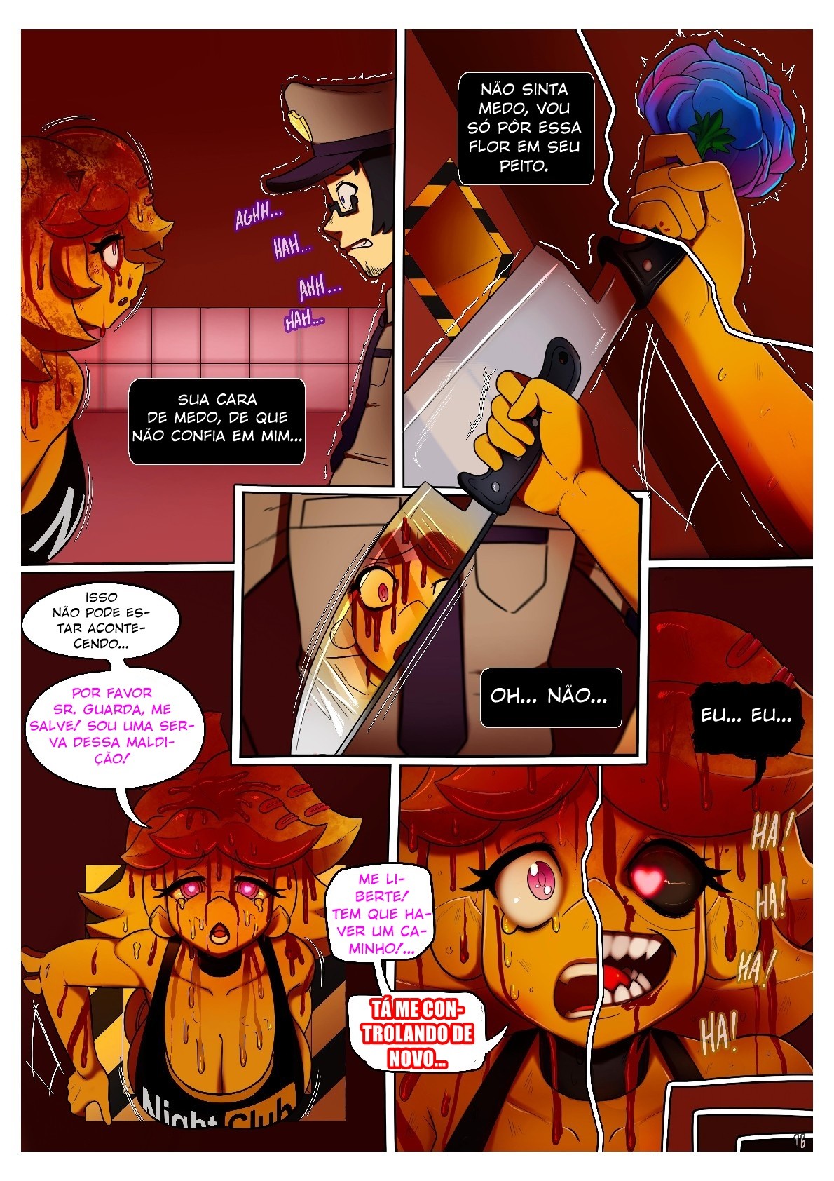 Fap Nights At Frennis Part 2 Hentai pt-br 19