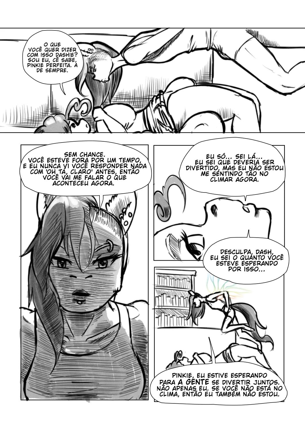 Friendship Is Dirty Redux Hentai pt-br 22