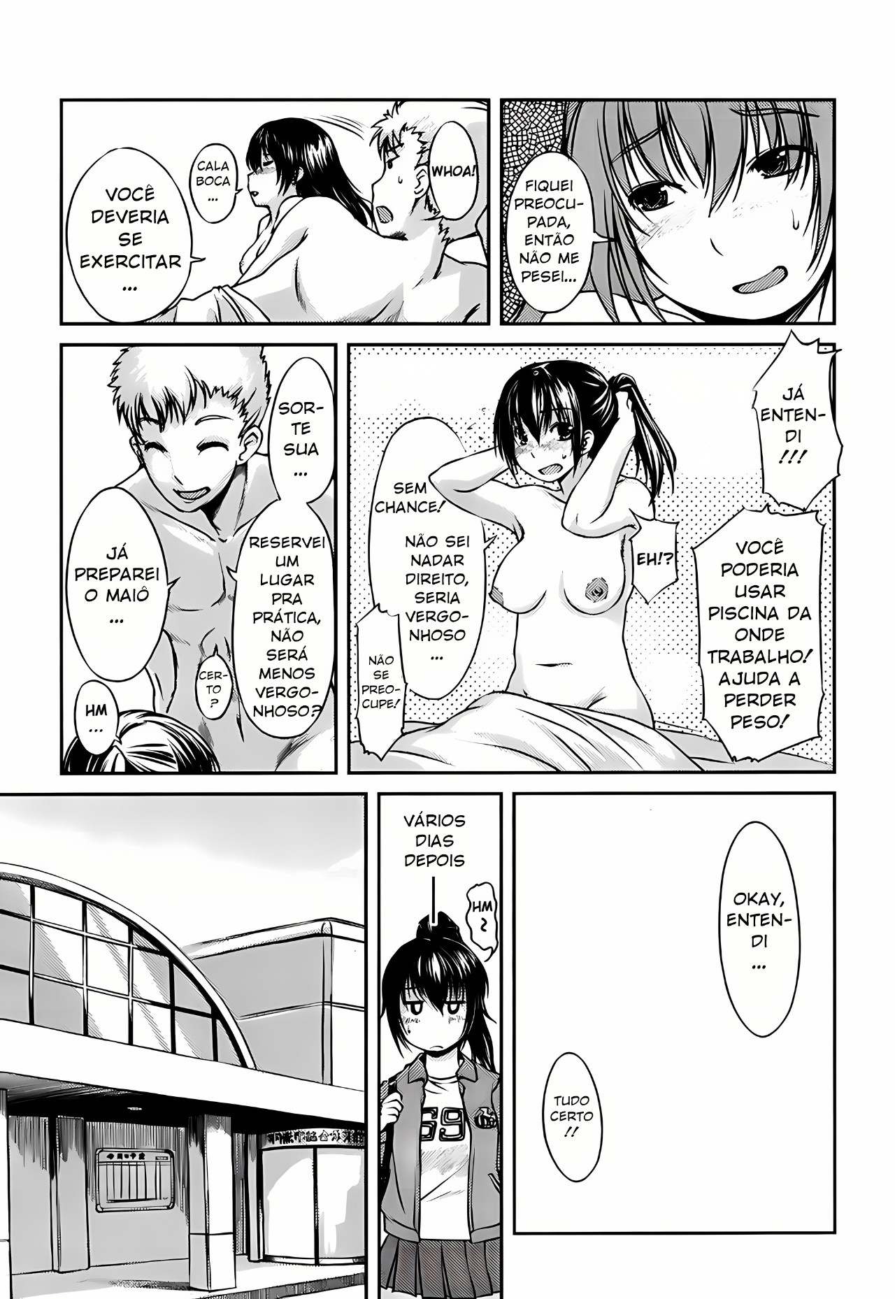 Girlfriend in Swimsuit Part 3: Mizuho! Exercise! Hentai pt-br 04