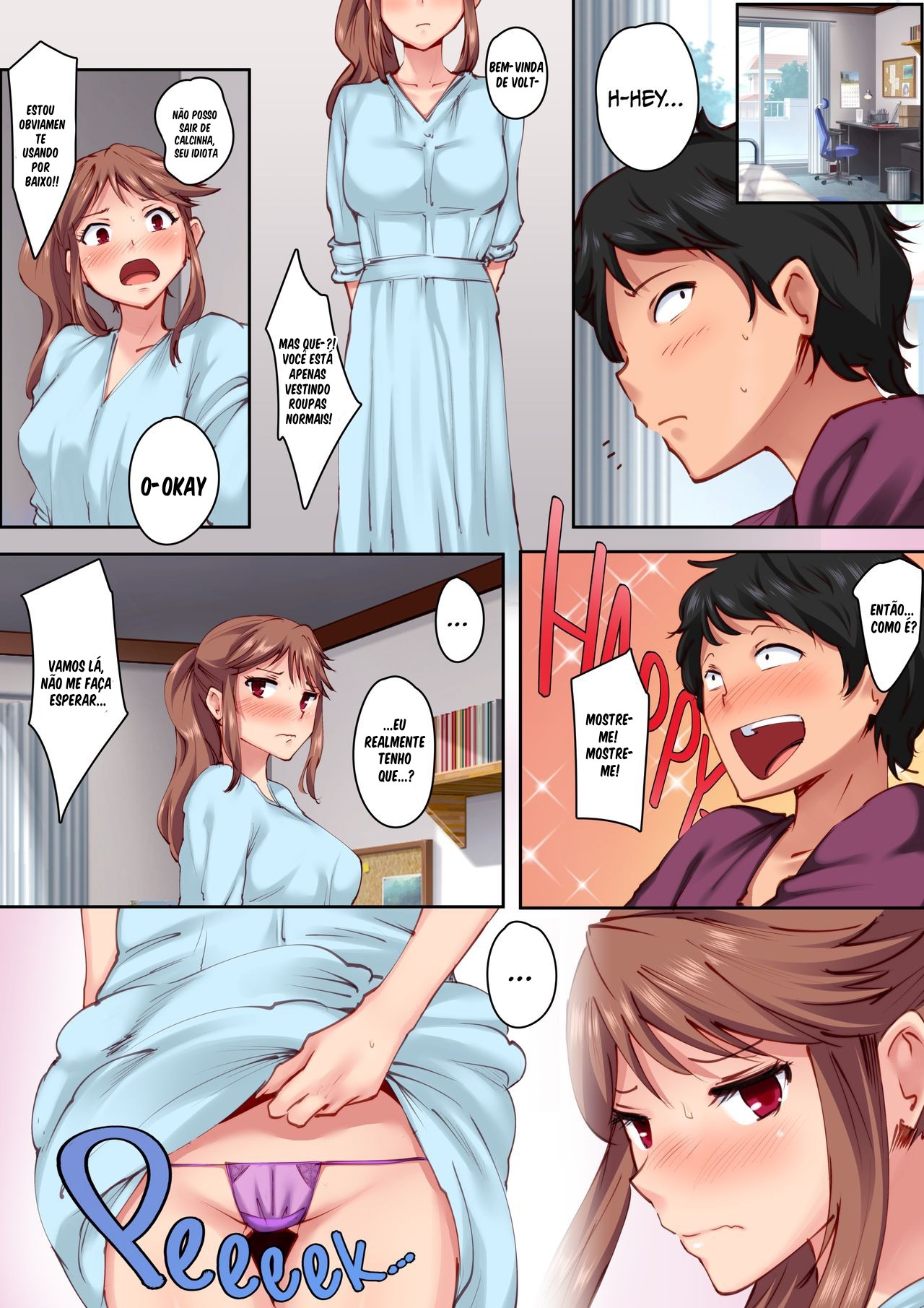 Home Alone Romp With My Childhood Friend Hentai pt-br 09