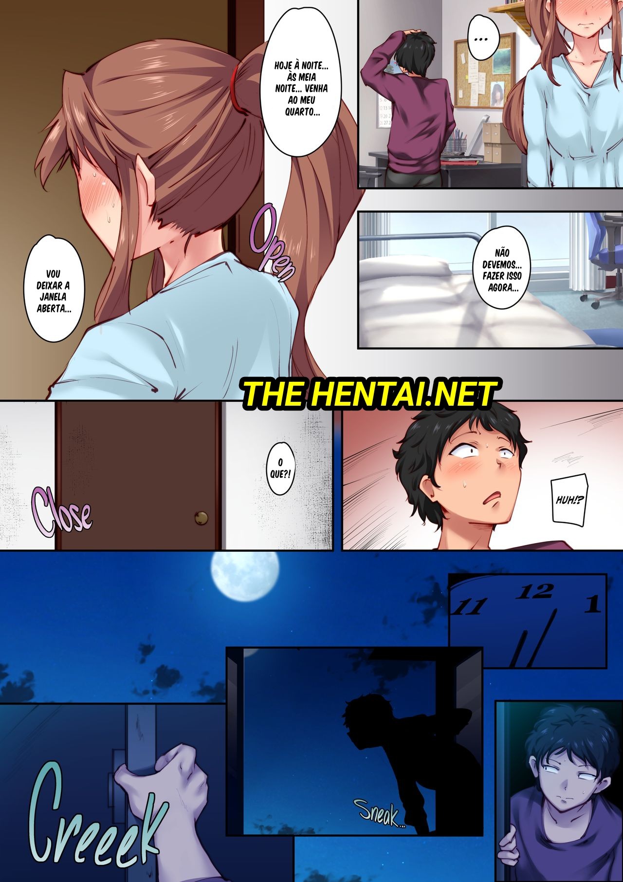 Home Alone Romp With My Childhood Friend Hentai pt-br 14