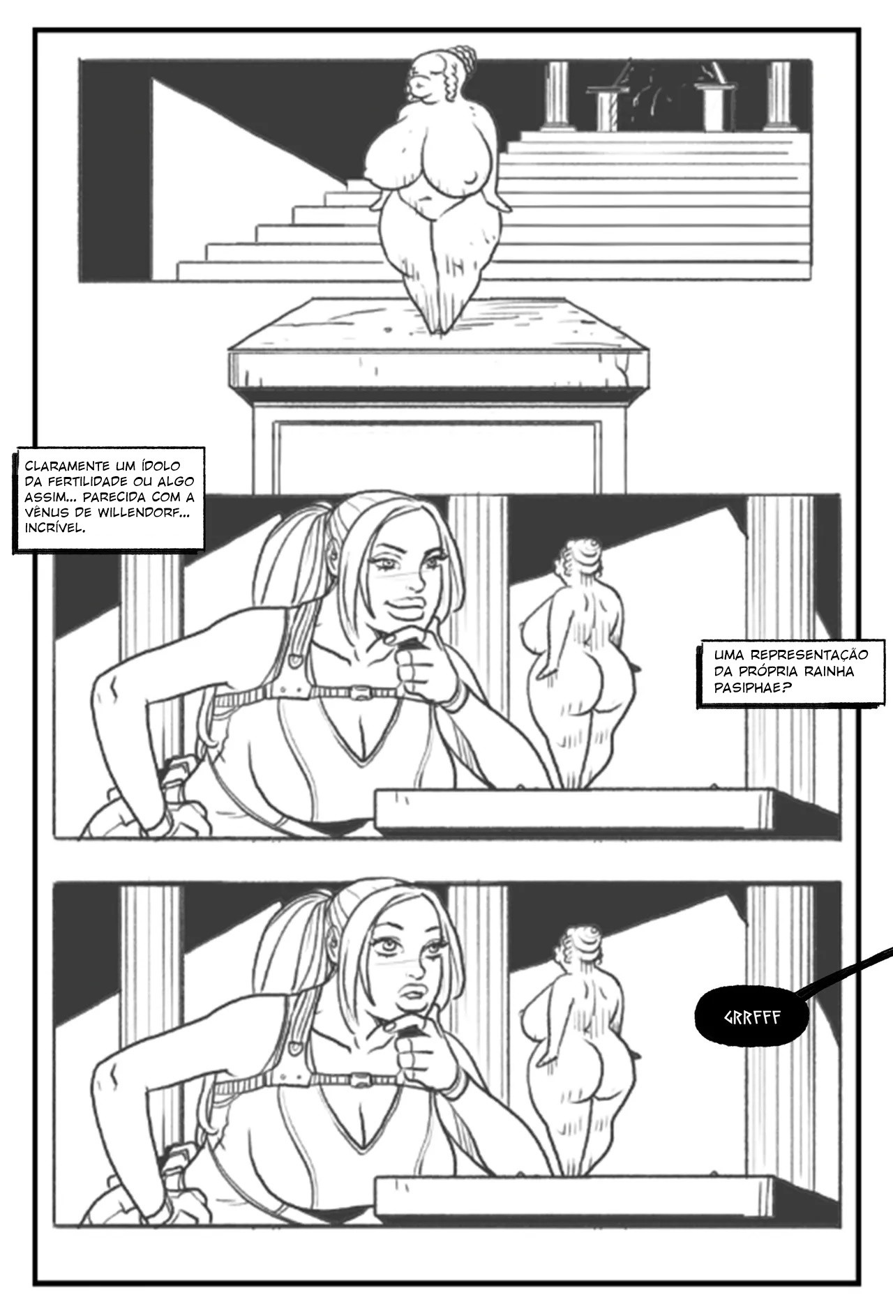 Lara Croft: Labyrinth Of The Minotaur Hentai pt-br 05
