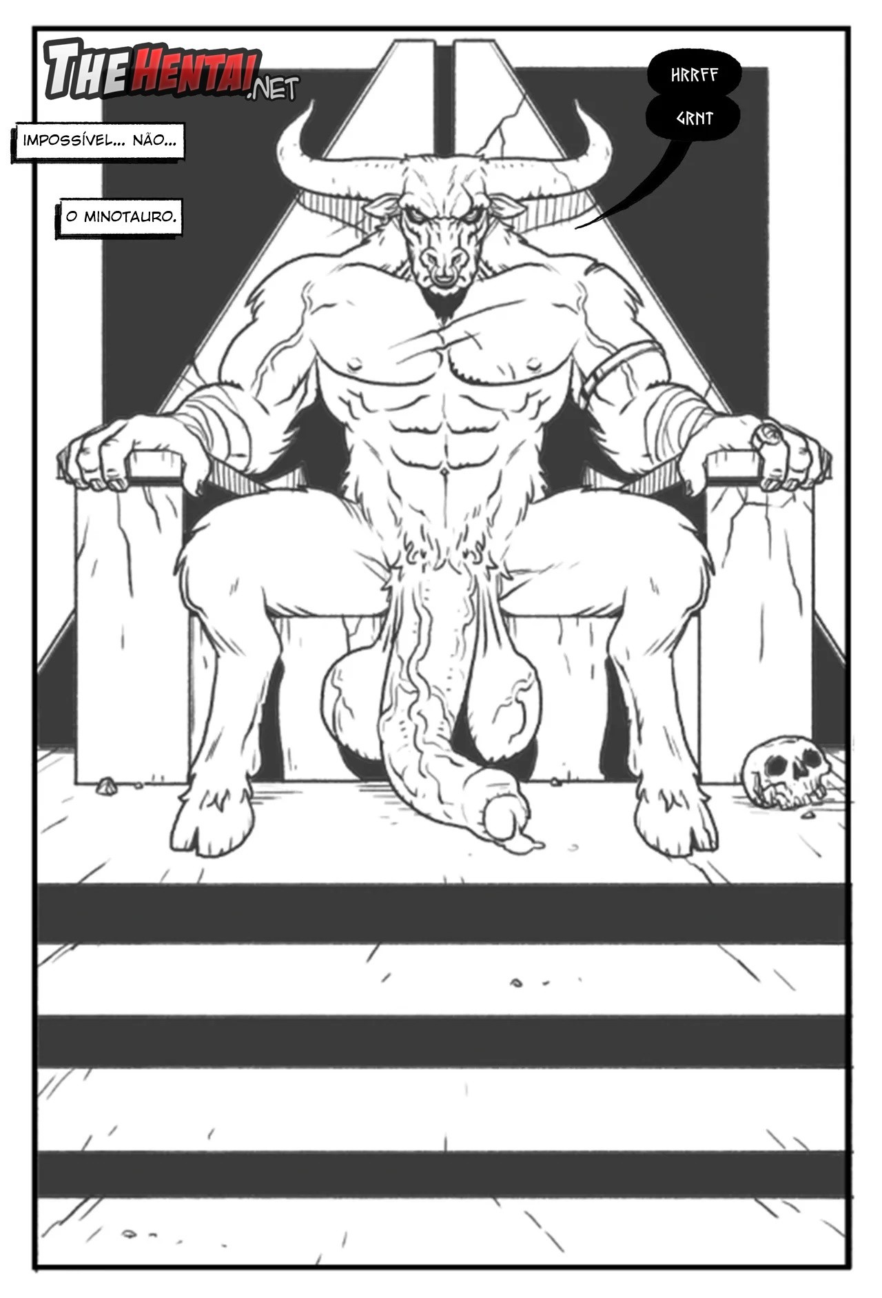 Lara Croft: Labyrinth Of The Minotaur Hentai pt-br 06