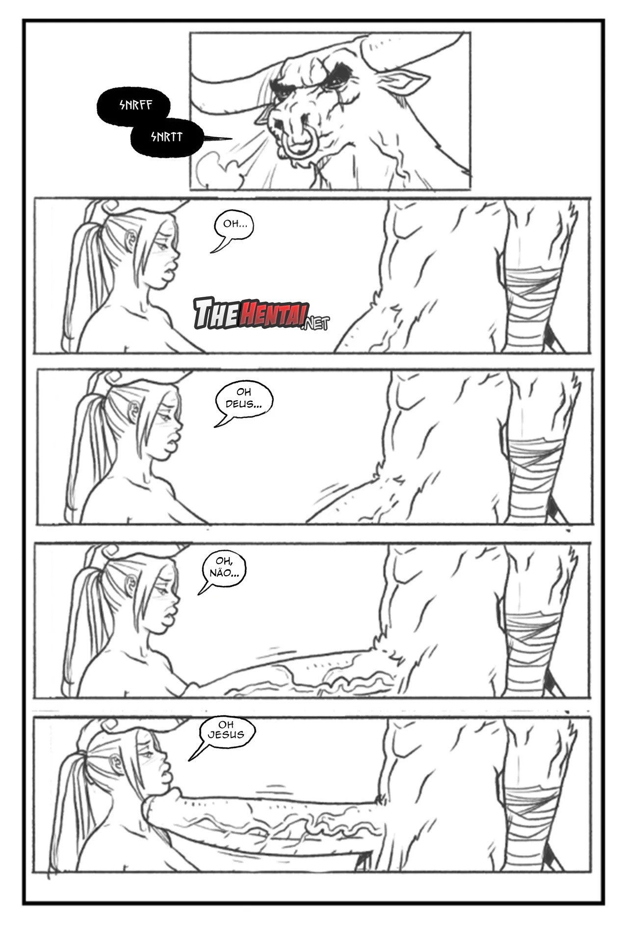 Lara Croft: Labyrinth Of The Minotaur Hentai pt-br 24