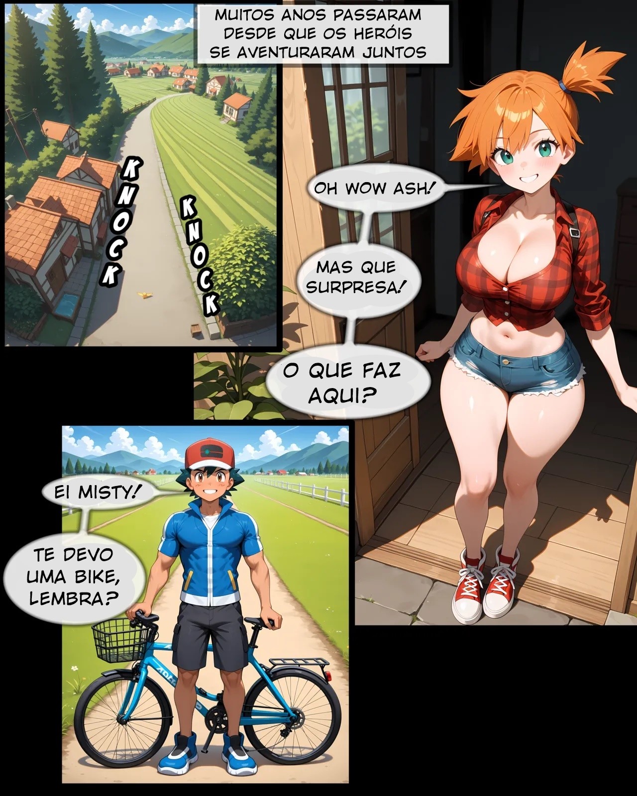 Misty & Ash: Reunion! Hentai pt-br 02