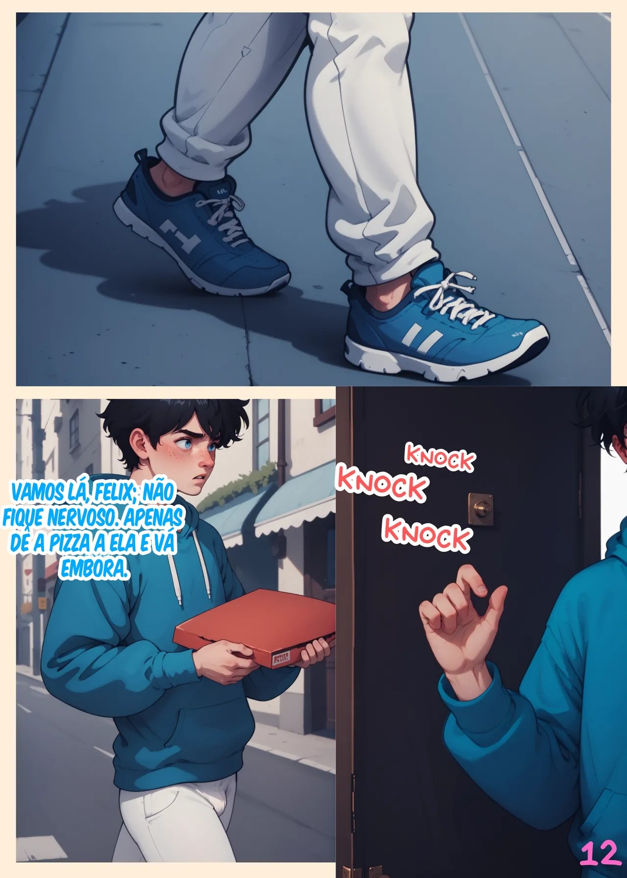 Pizza Delivery By Semaiana  Hentai pt-br 13