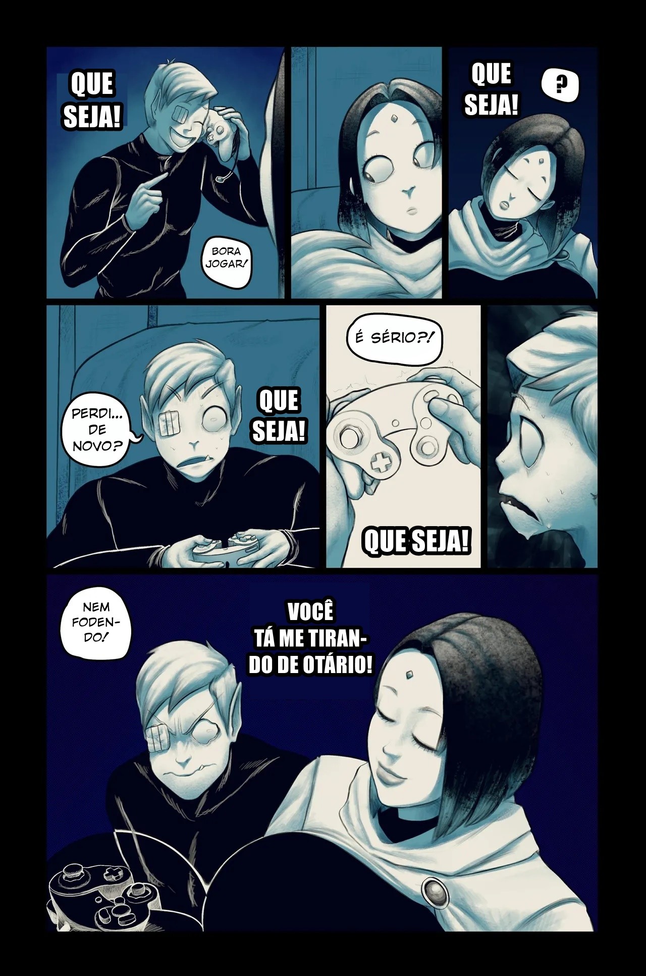 Raven Doesn't Smile Hentai pt-br 19