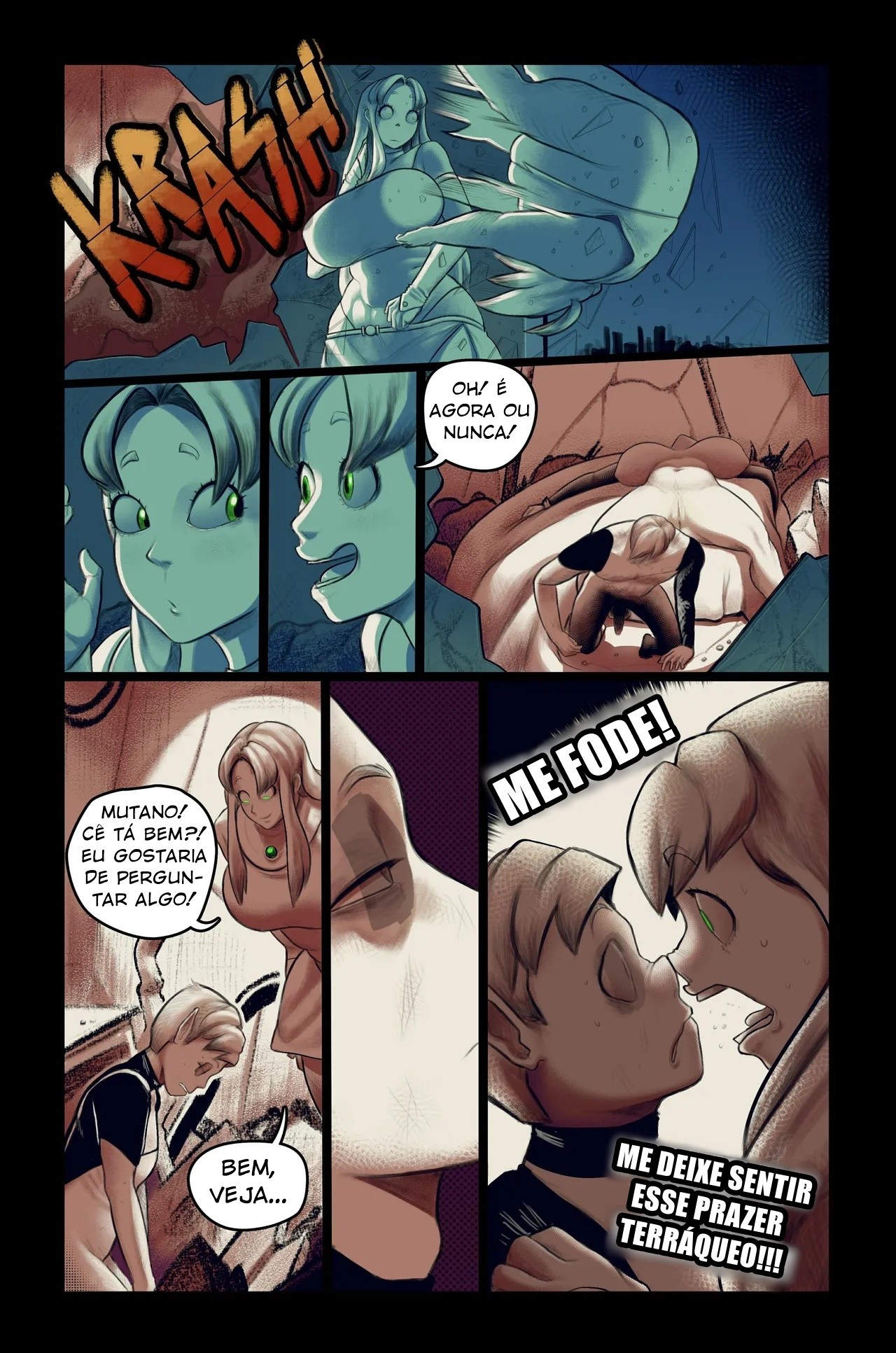 Raven Doesn't Smile Hentai pt-br 26