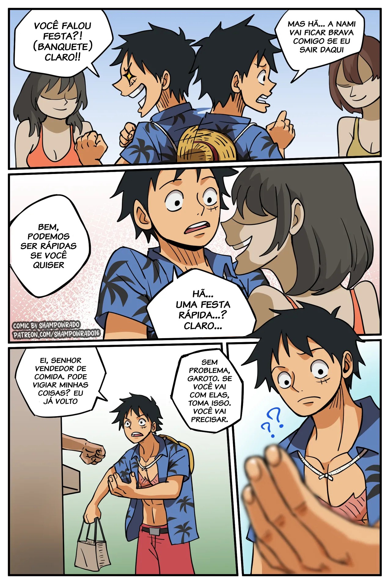 Realization Luffy x Nami Hentai pt-br 03