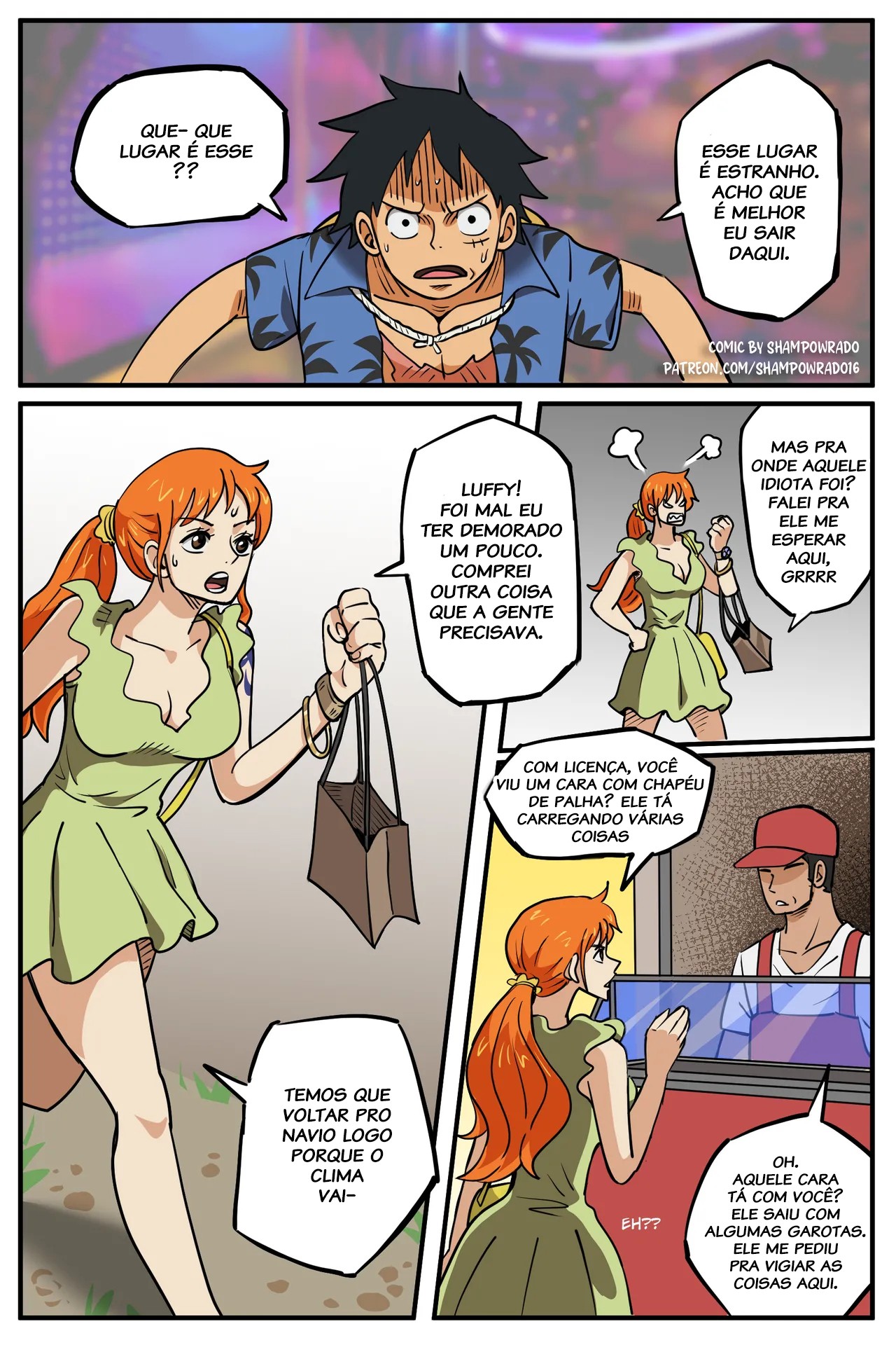 Realization Luffy x Nami Hentai pt-br 04
