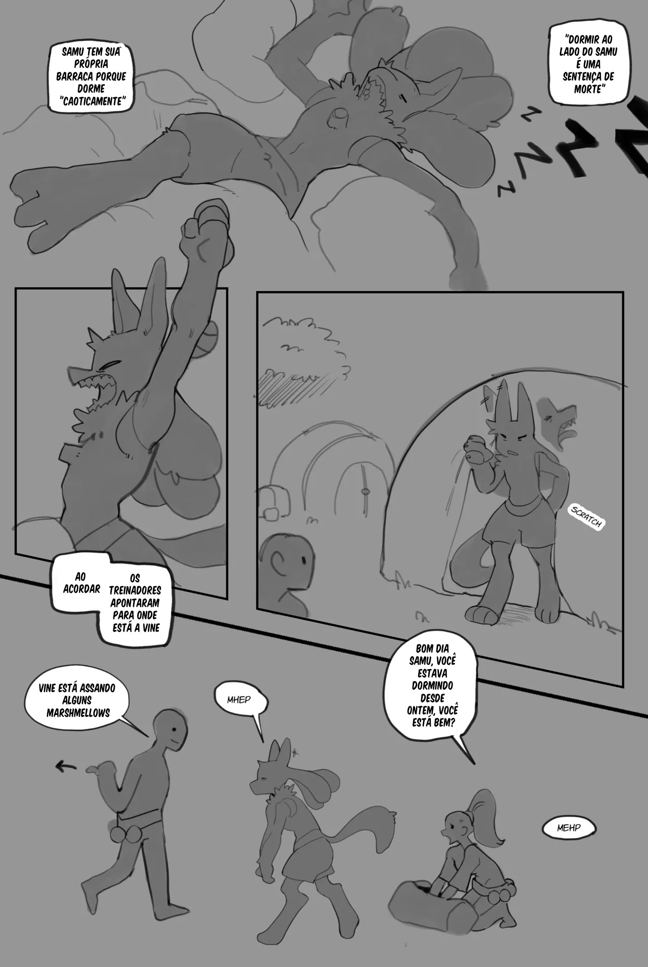 Samu And Vine's Awakening Hentai pt-br 30