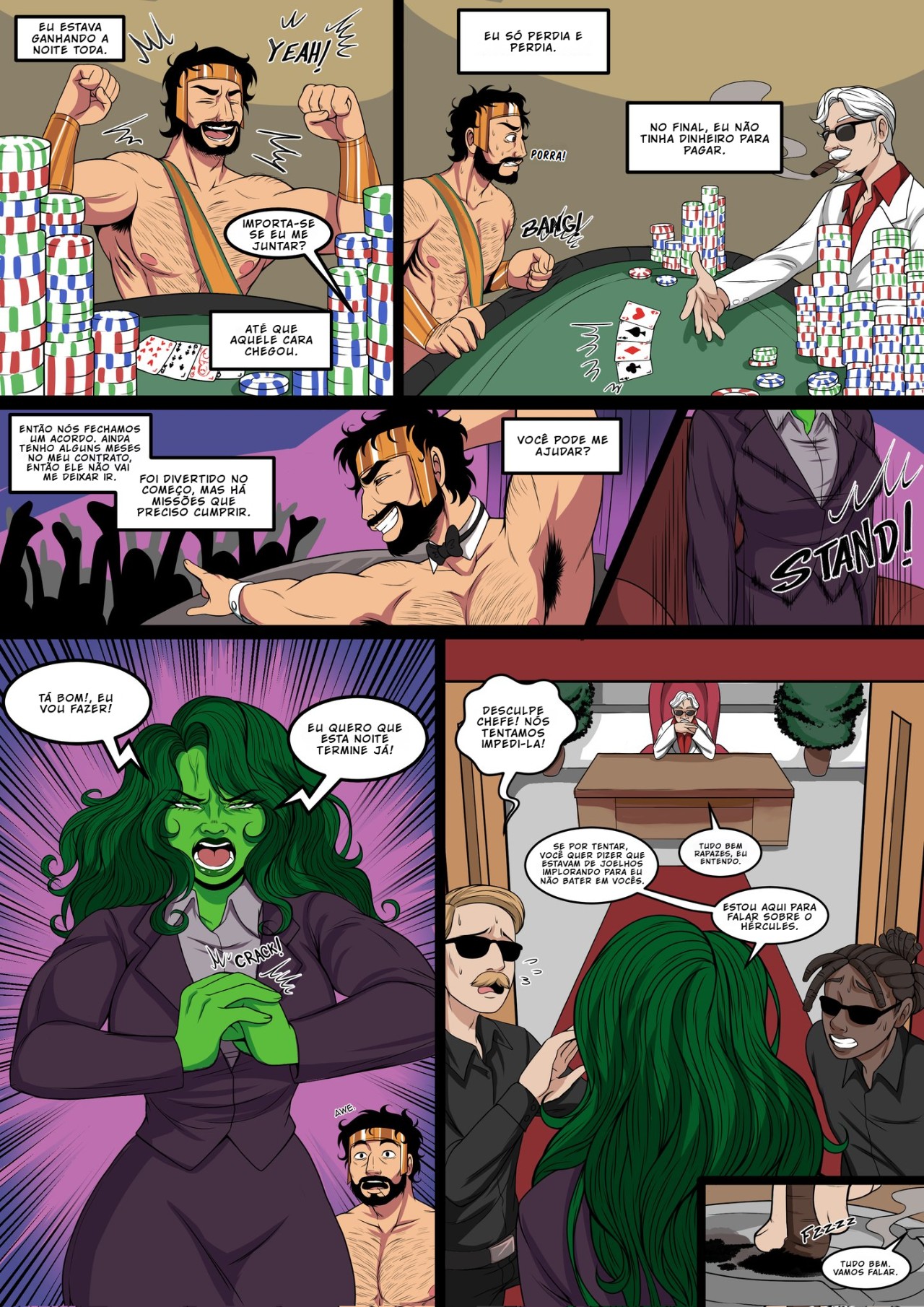 She-Hulk And Hunkules  Hentai pt-br 08