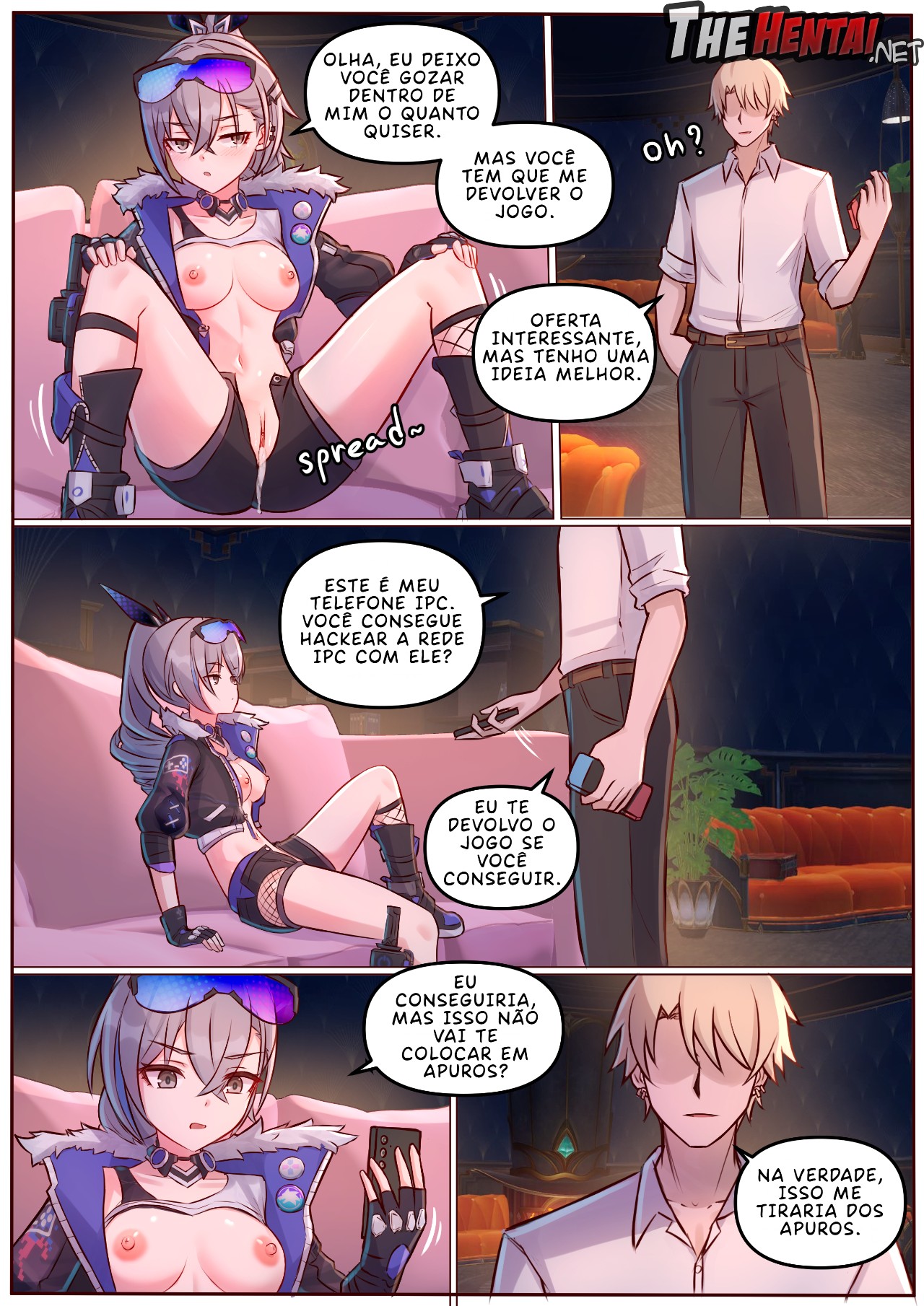 Silver Wolf By JimPu6  Hentai pt-br 14