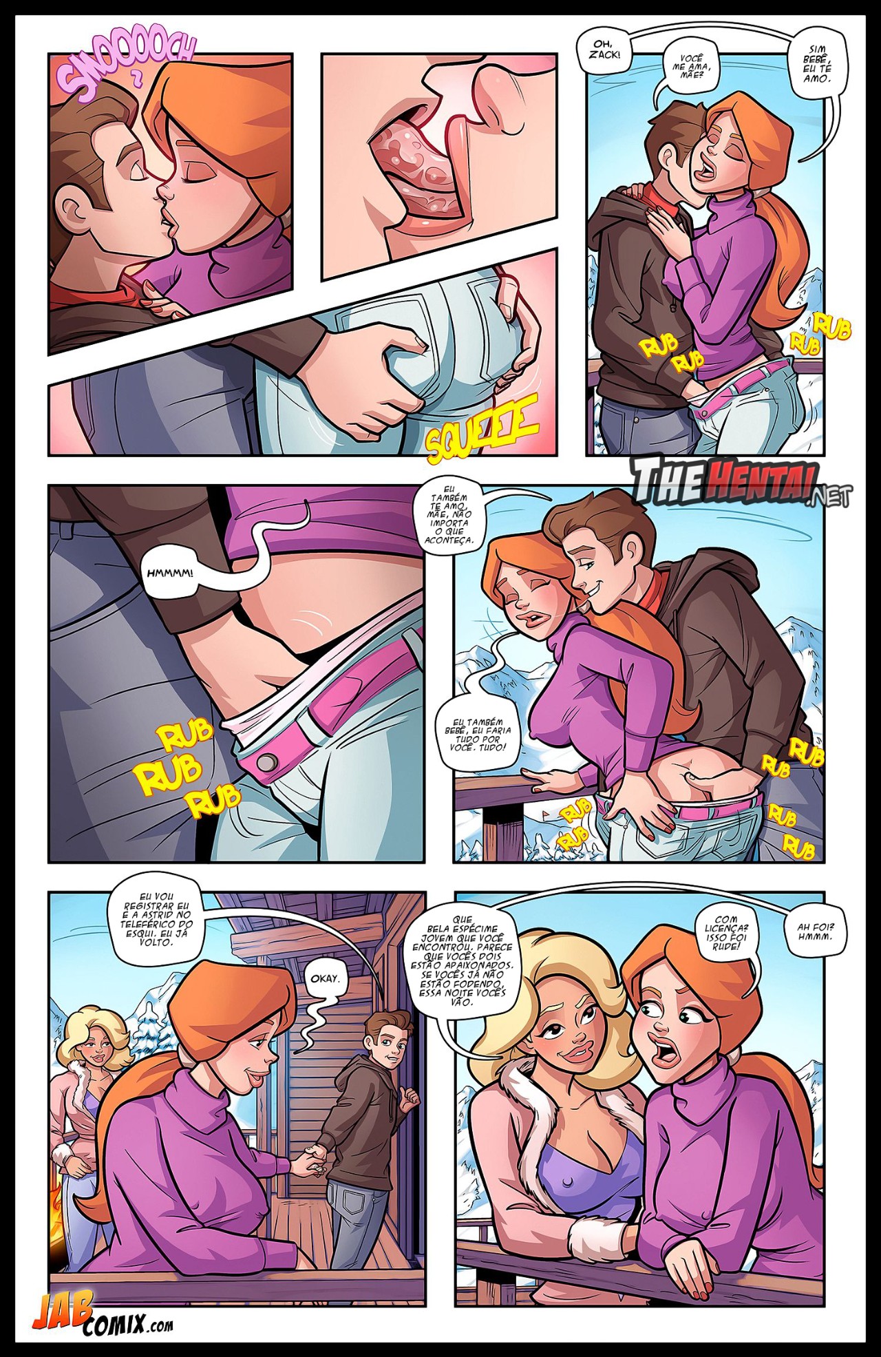 Snowed In By JABComix Hentai pt-br 07