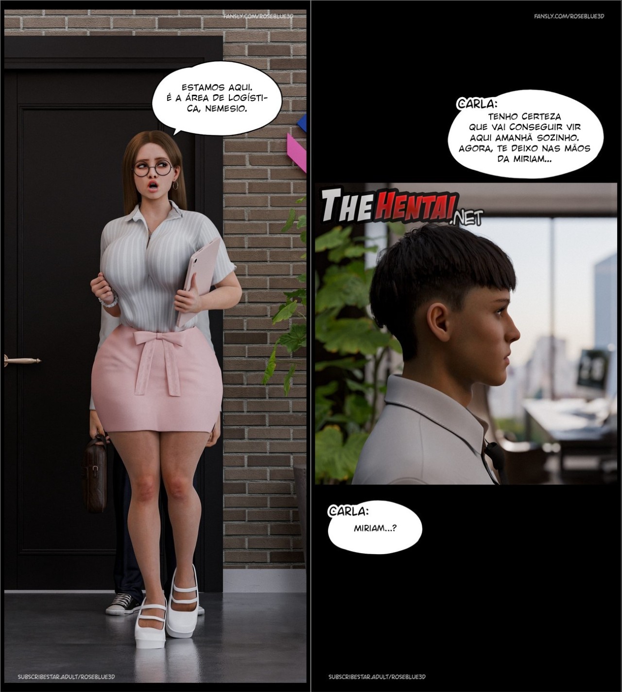 Dismissed By Rose Blue 3D Part 2 Hentai pt-br 15
