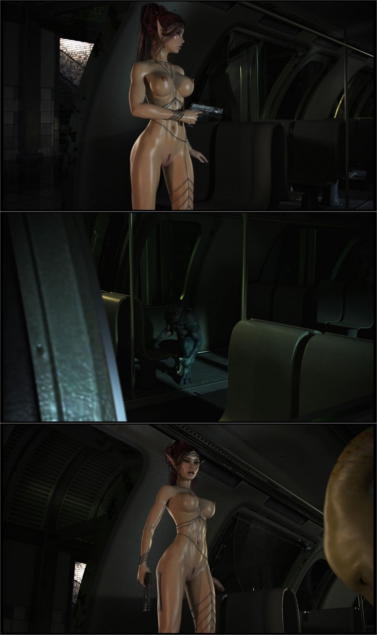 Elven Desires: Distress Signal Hentai pt-br 05