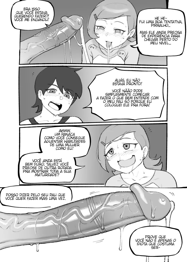 Gwen Mini-Comic Hentai pt-br 08