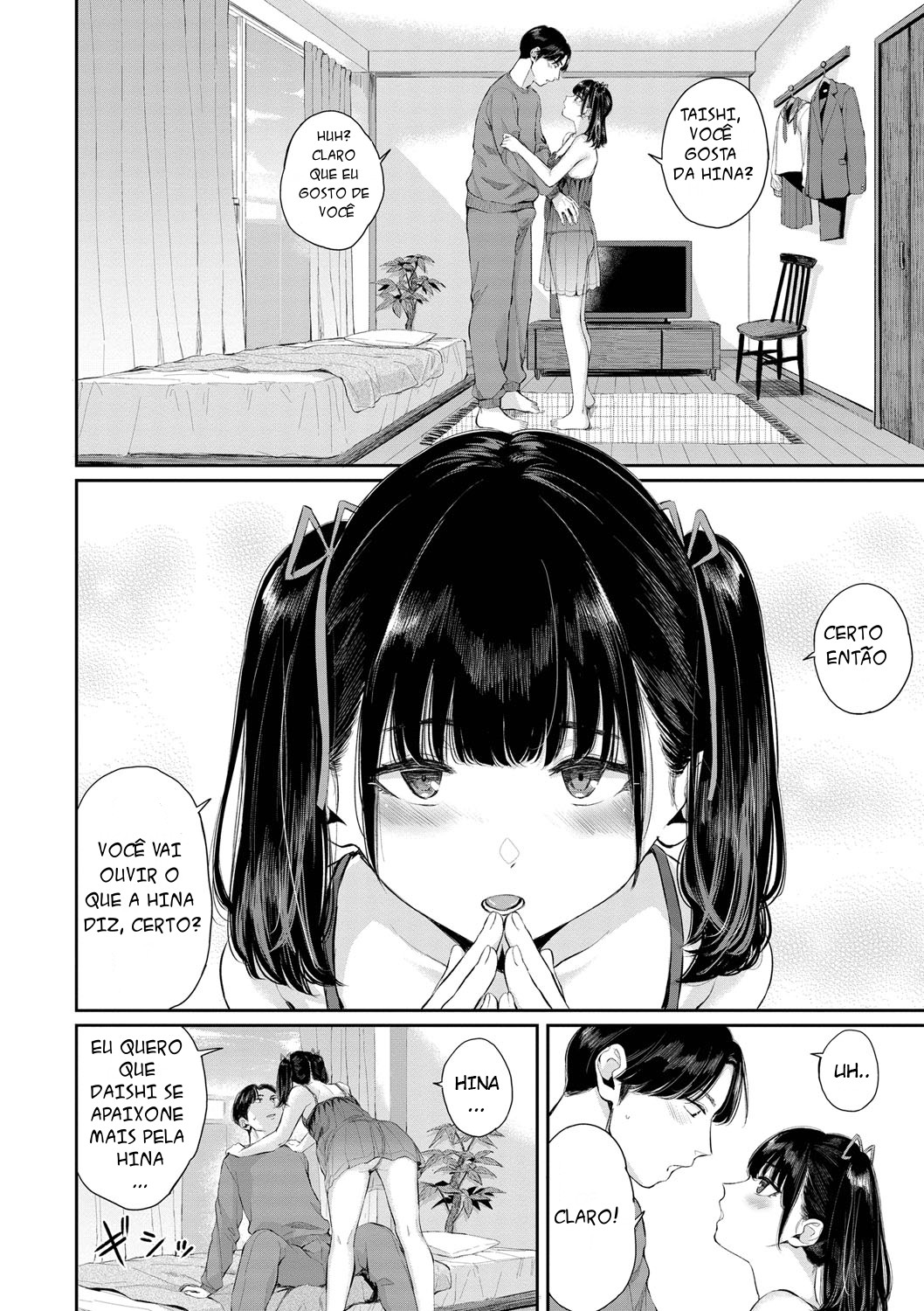 Kissing Her Lips Hentai pt-br 04
