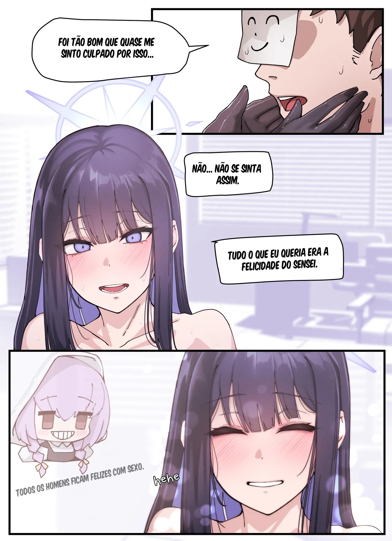 Kivotos Gravure Part 2: Saori Gift  Hentai pt-br 06
