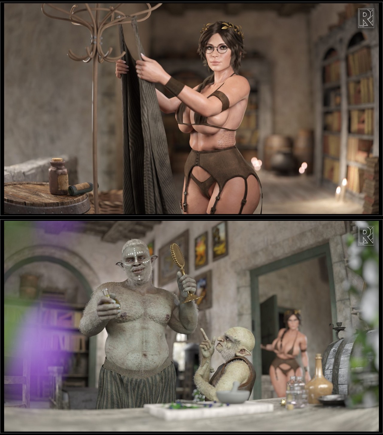 Lara's Lustful Adventure Part 7 Hentai pt-br 04
