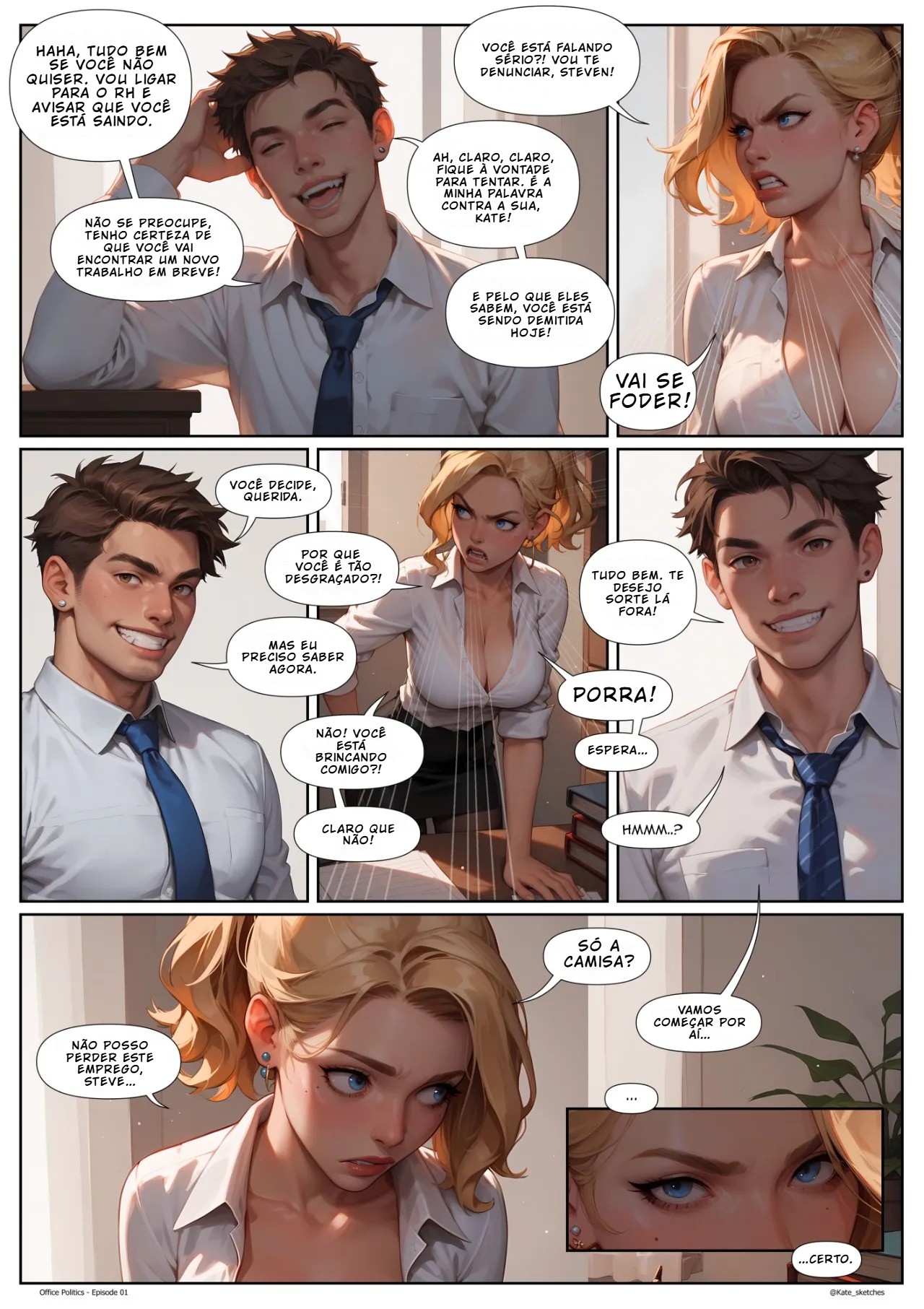 Office Politics Part 1: The Deal Hentai pt-br 18