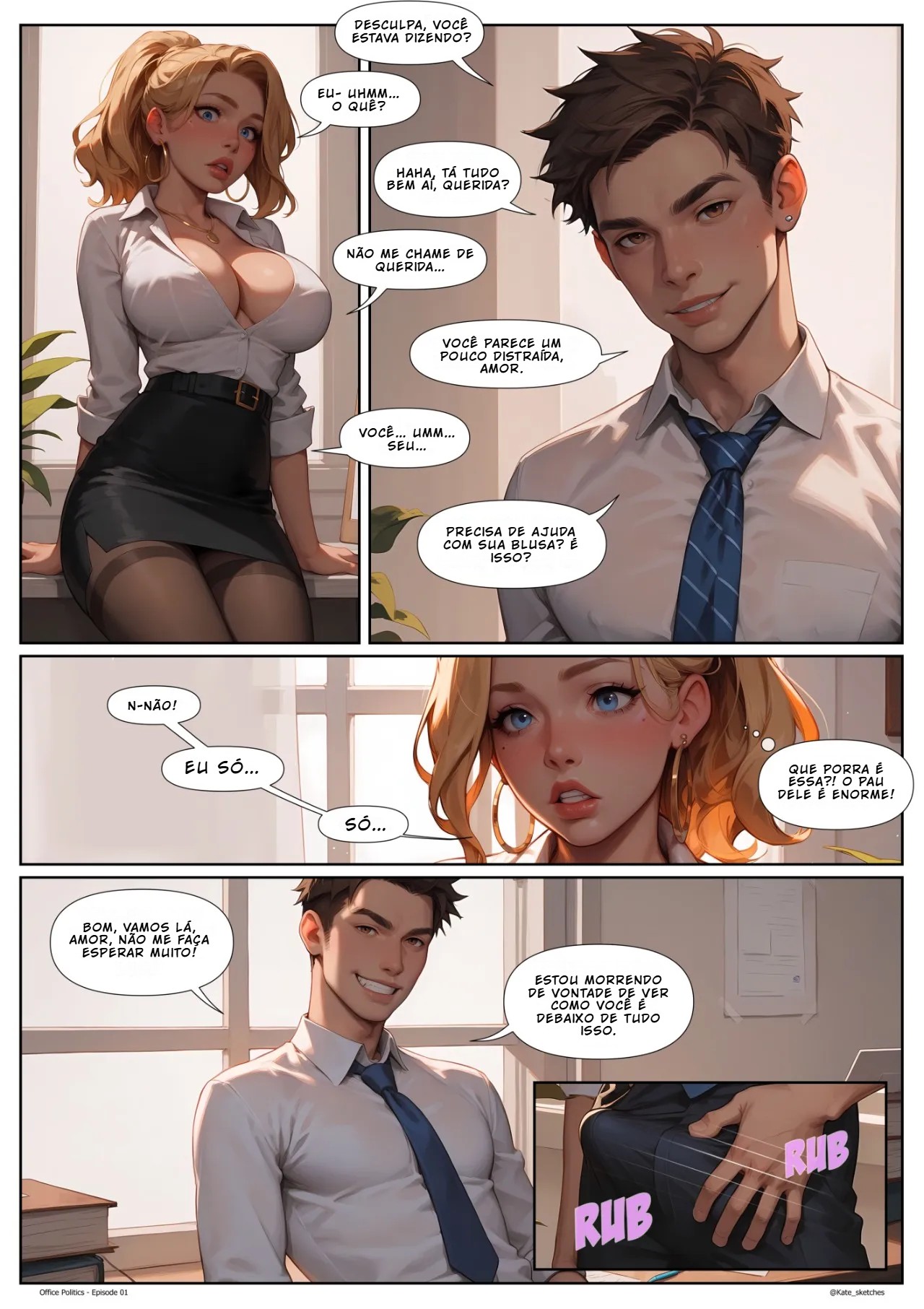 Office Politics Part 1: The Deal Hentai pt-br 20