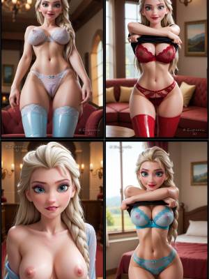 Princess Elsa, Frozen Part 3 Hentai pt-br 16