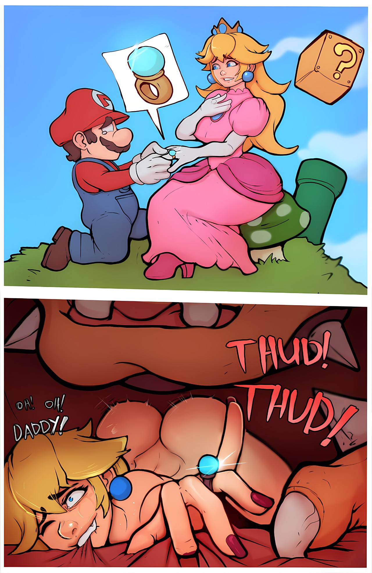 Super Mario Bros By Markydaysaid Hentai pt-br 15