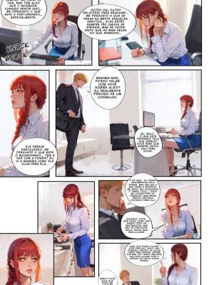 The Devil's In The Details: Makima's Unwaverin Support For Denji Hentai pt-br 02