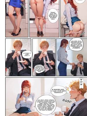 The Devil's In The Details: Makima's Unwaverin Support For Denji Hentai pt-br 03