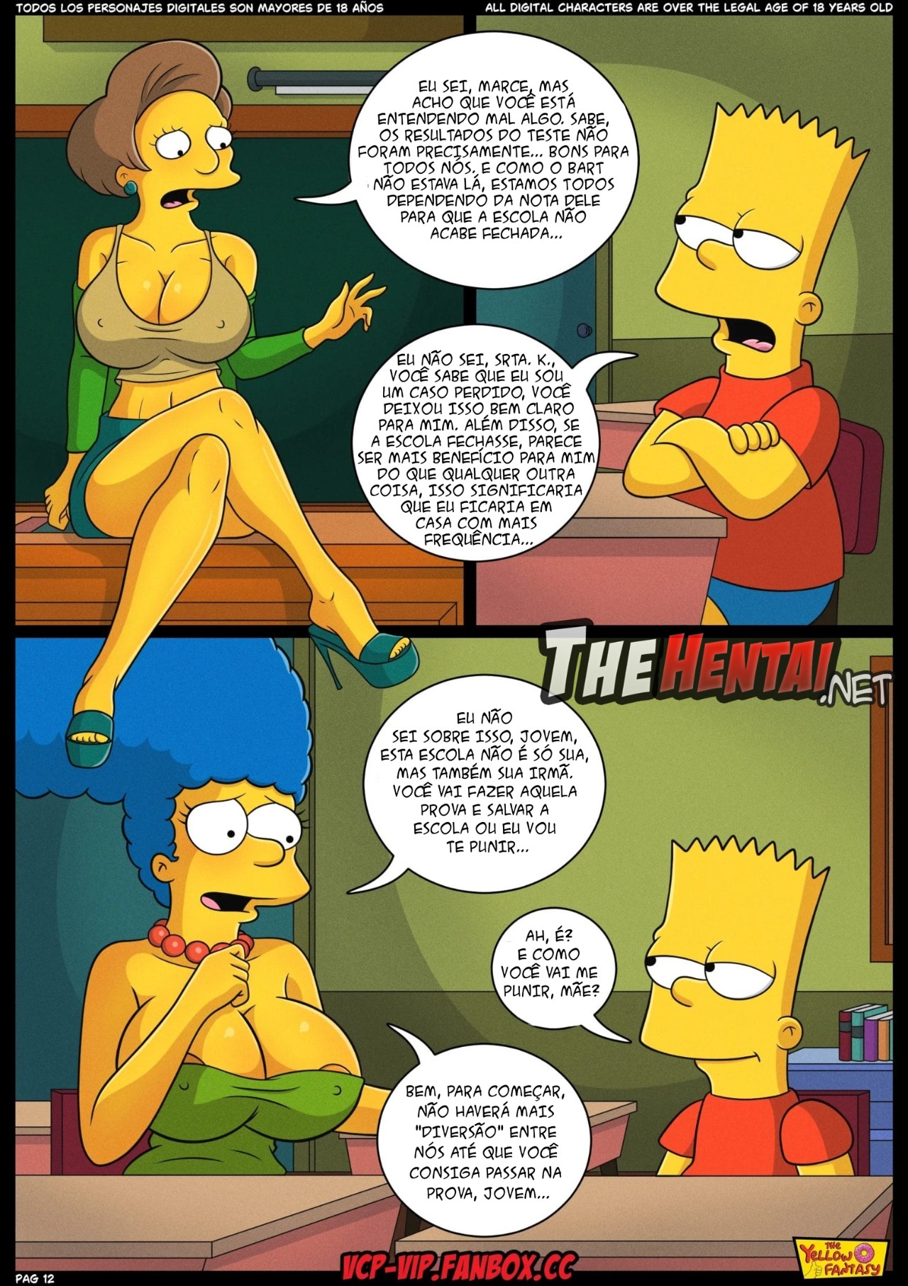 The Yellow Fantasy "El Examen" Hentai pt-br 13