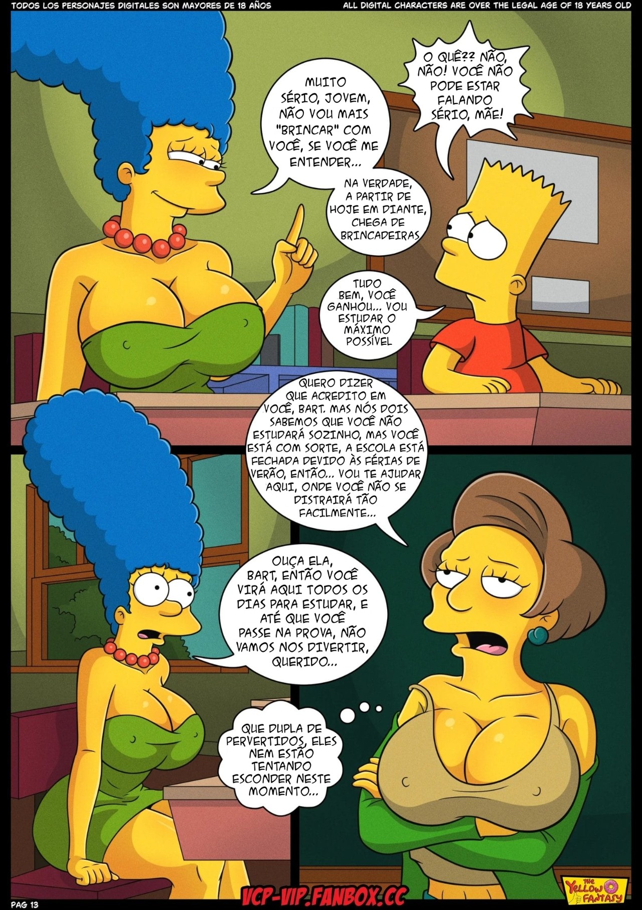 The Yellow Fantasy "El Examen" Hentai pt-br 14
