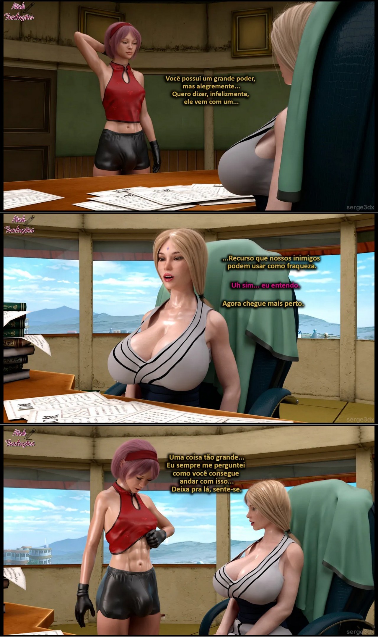Training Tsunade Hentai pt-br 04