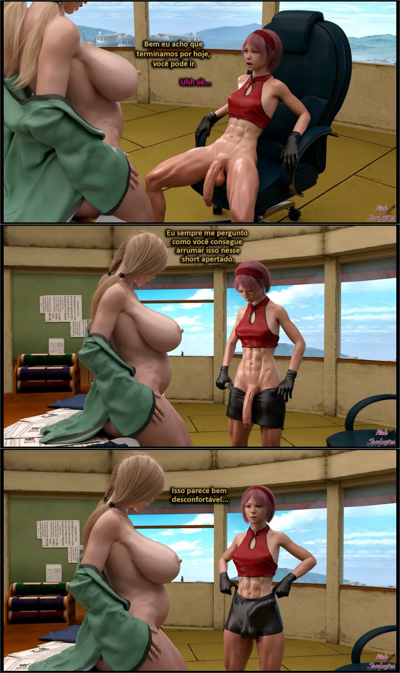 Training Tsunade Hentai pt-br 29