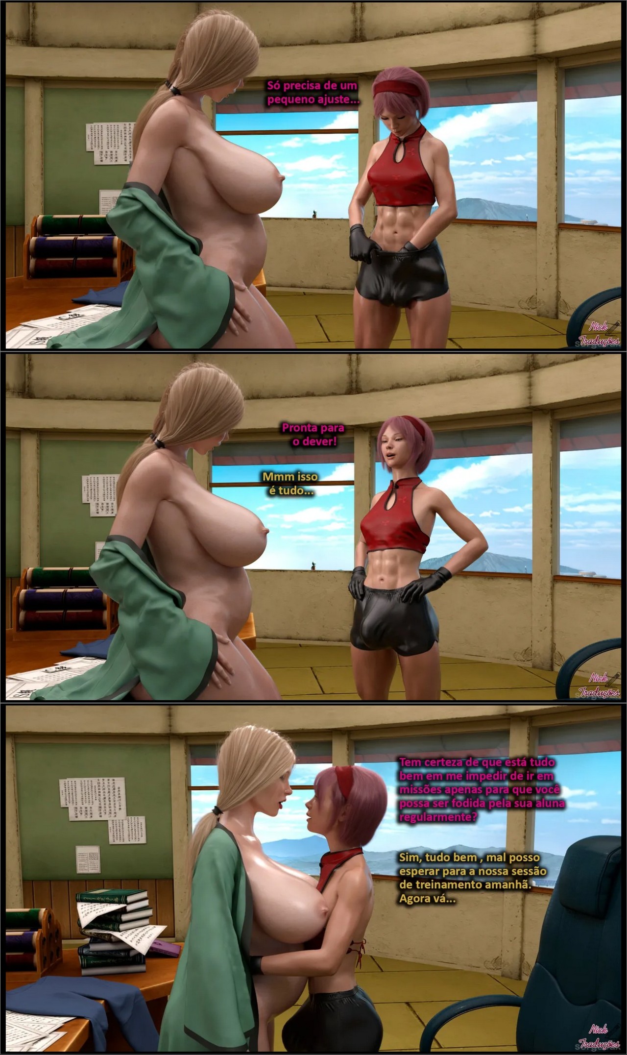 Training Tsunade Hentai pt-br 30